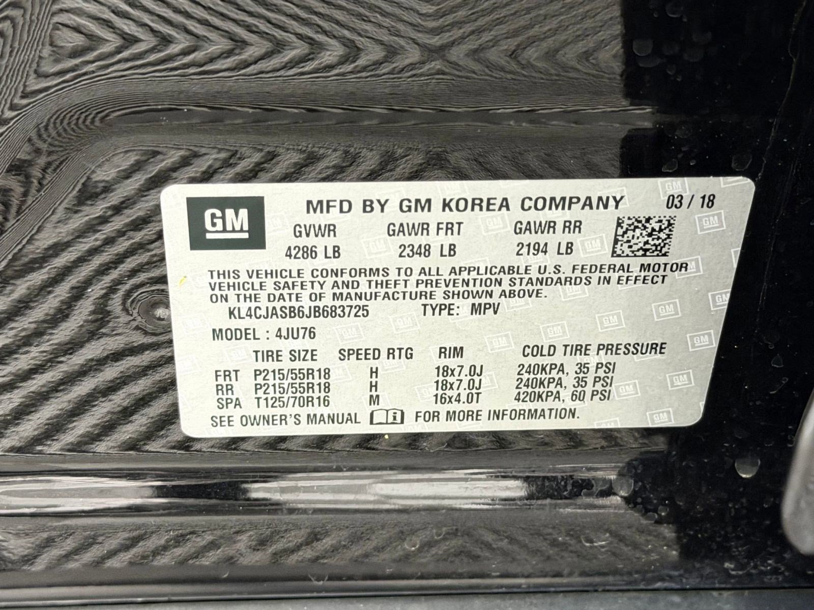 Used 2018 Buick Encore Preferred FWD image 20