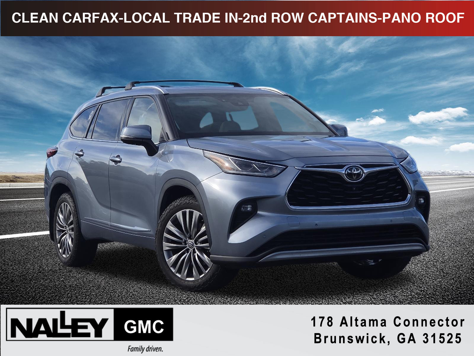Used 2021 Toyota Highlander Platinum AWD/4WD 360° Tour