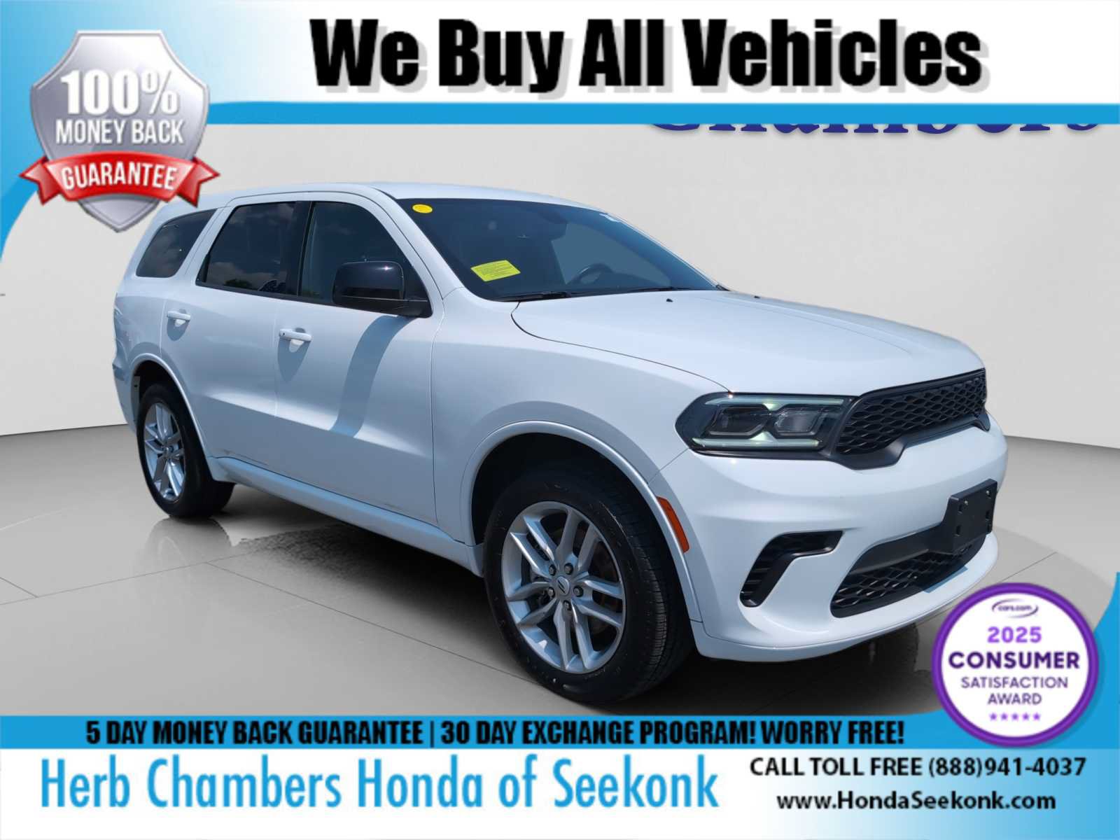 Used 2025 Dodge Durango GT AWD/4WD image 1