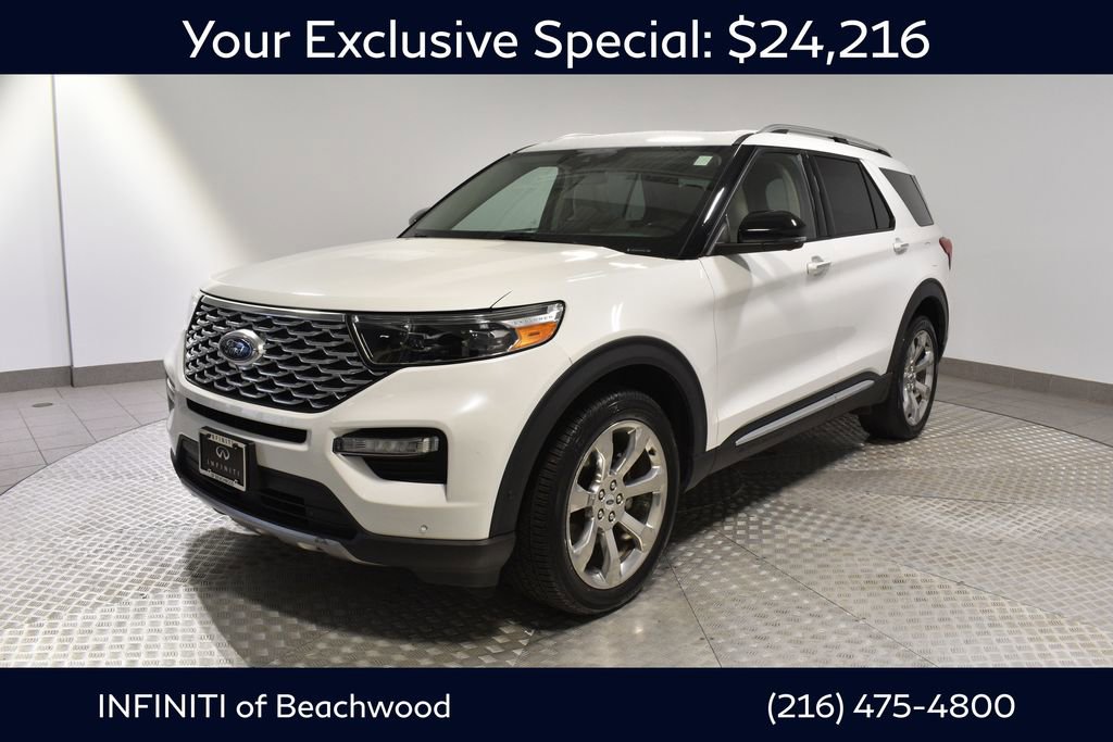 Used 2020 Ford Explorer Platinum w/ Premium Technology Package image 1