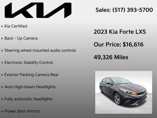 Used 2023 Kia Forte LXS image 7