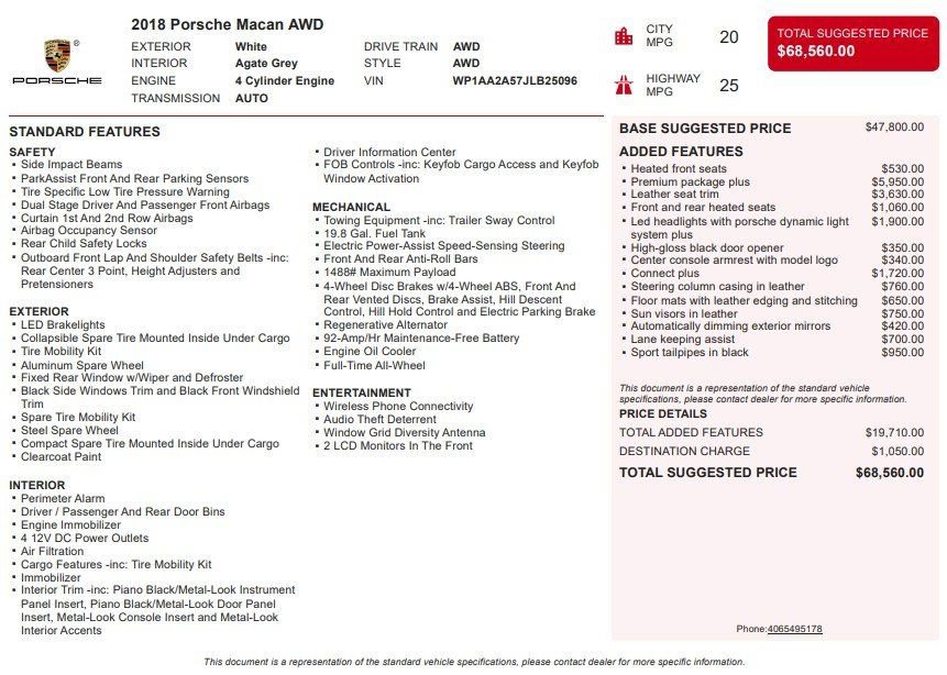 Used 2018 Porsche Macan Base image 40