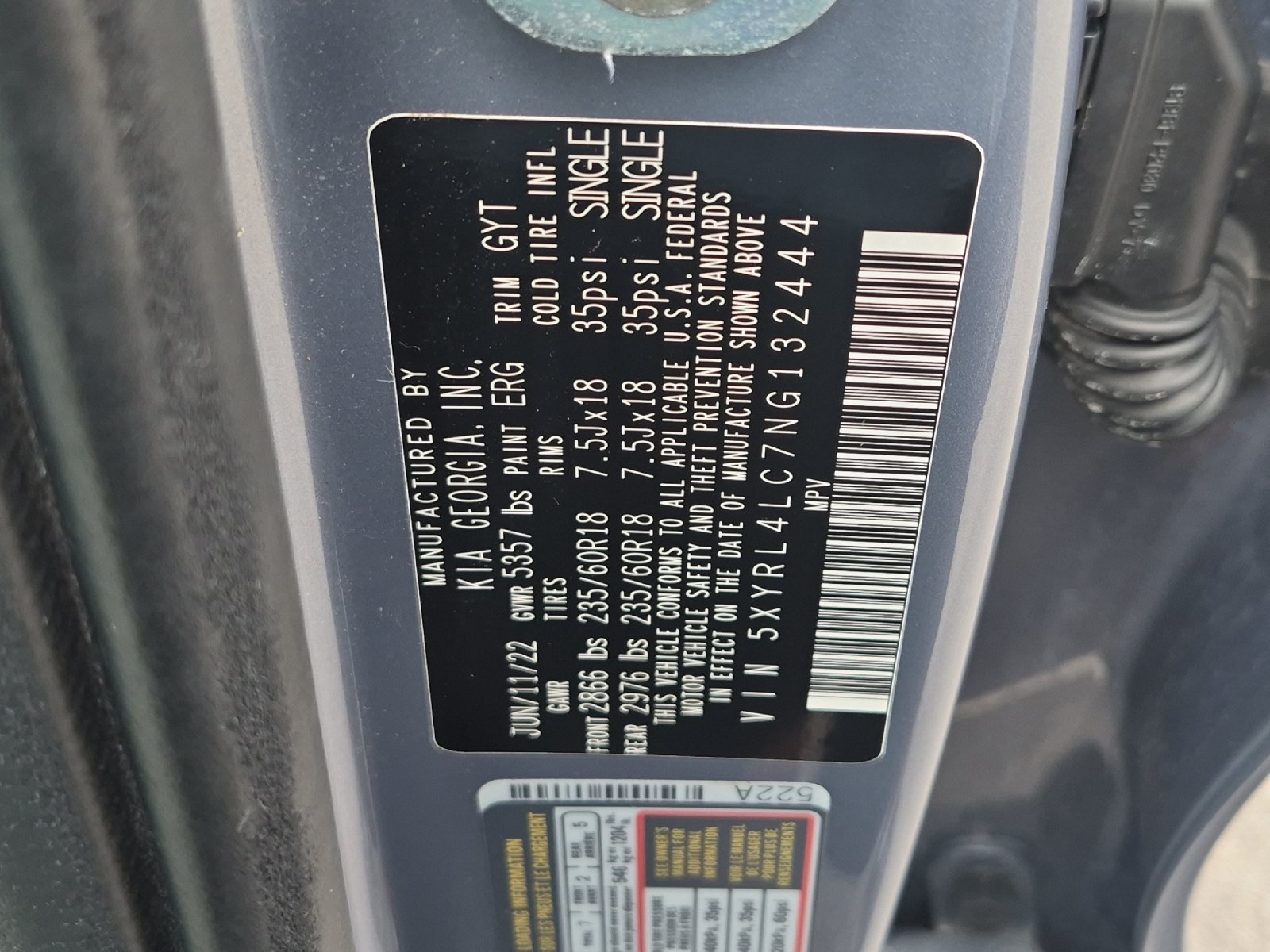 Used 2022 Kia Sorento S FWD image 26