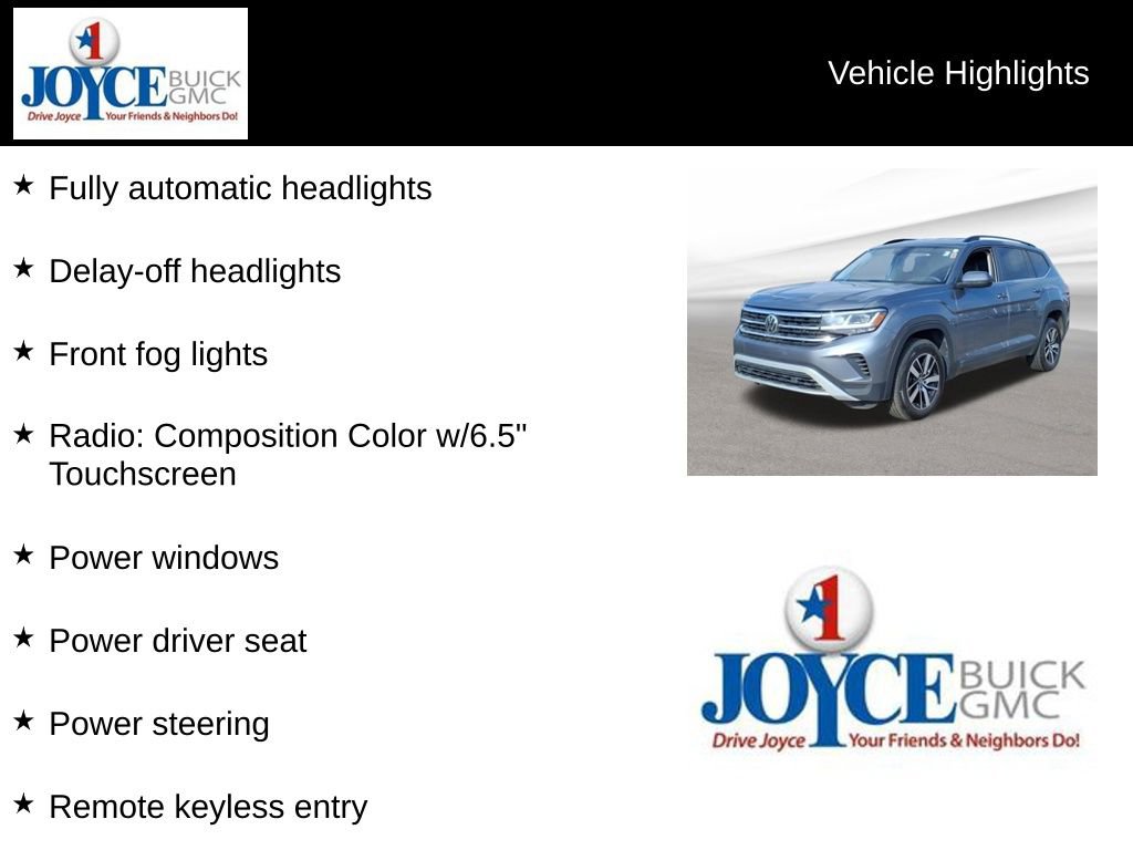 Used 2022 Volkswagen Atlas SE image 24