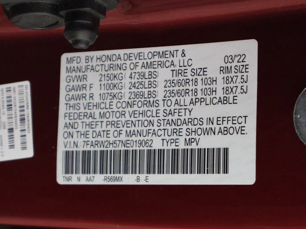 Used 2022 Honda CR-V EX image 54
