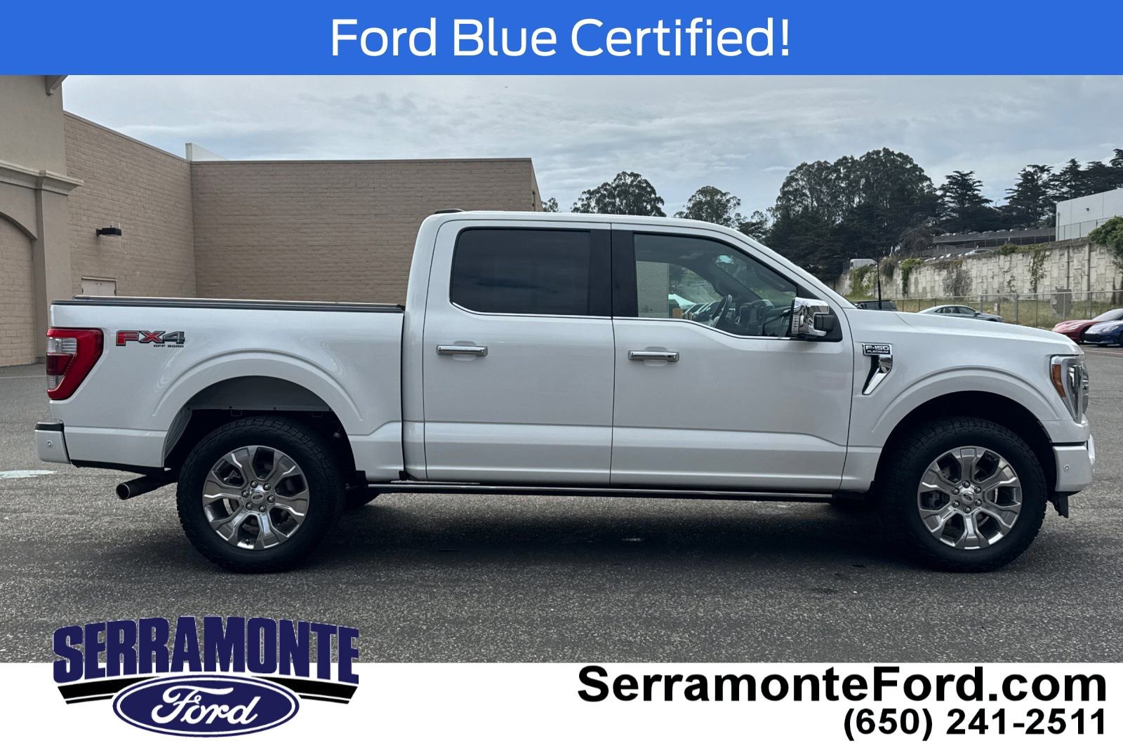 Certified 2023 Ford F150 Platinum w/ Equipment Group 701A High image 3