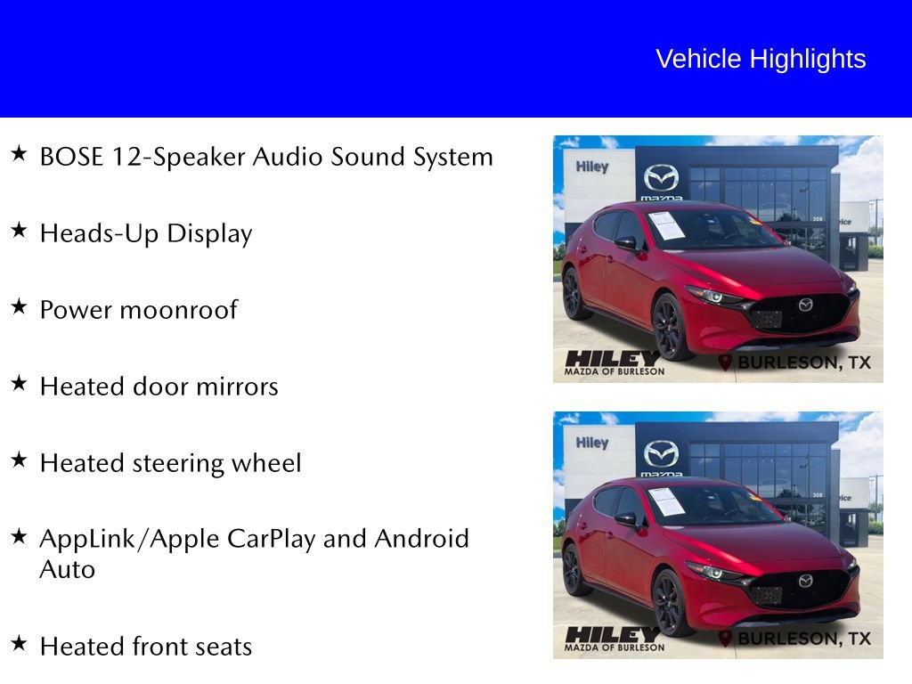 Used 2021 MAZDA MAZDA3 AWD 2.5 Turbo Hatchback image 10