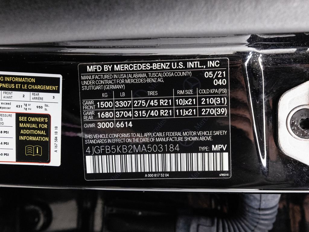 Certified 2021 Mercedes-Benz GLE 450 4MATIC image 38