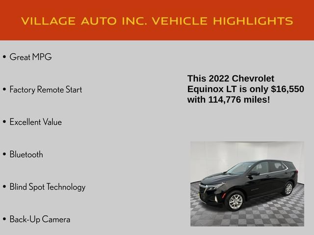 Used 2022 Chevrolet Equinox LT w/ Driver Convenience Package AWD/4WD image 14