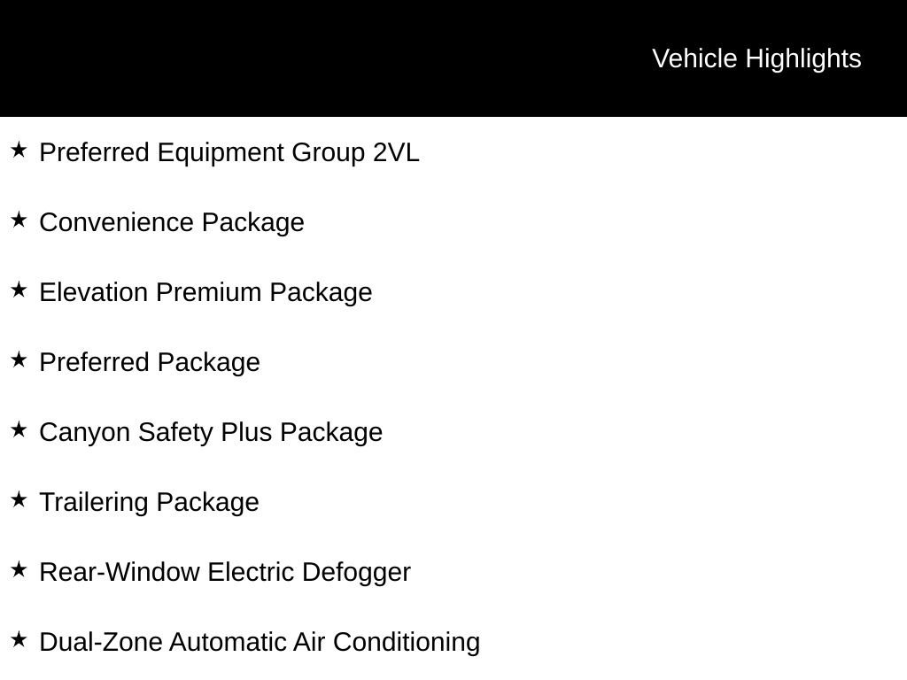 Used 2023 GMC Canyon Elevation w/ Elevation Premium Package RWD image 9