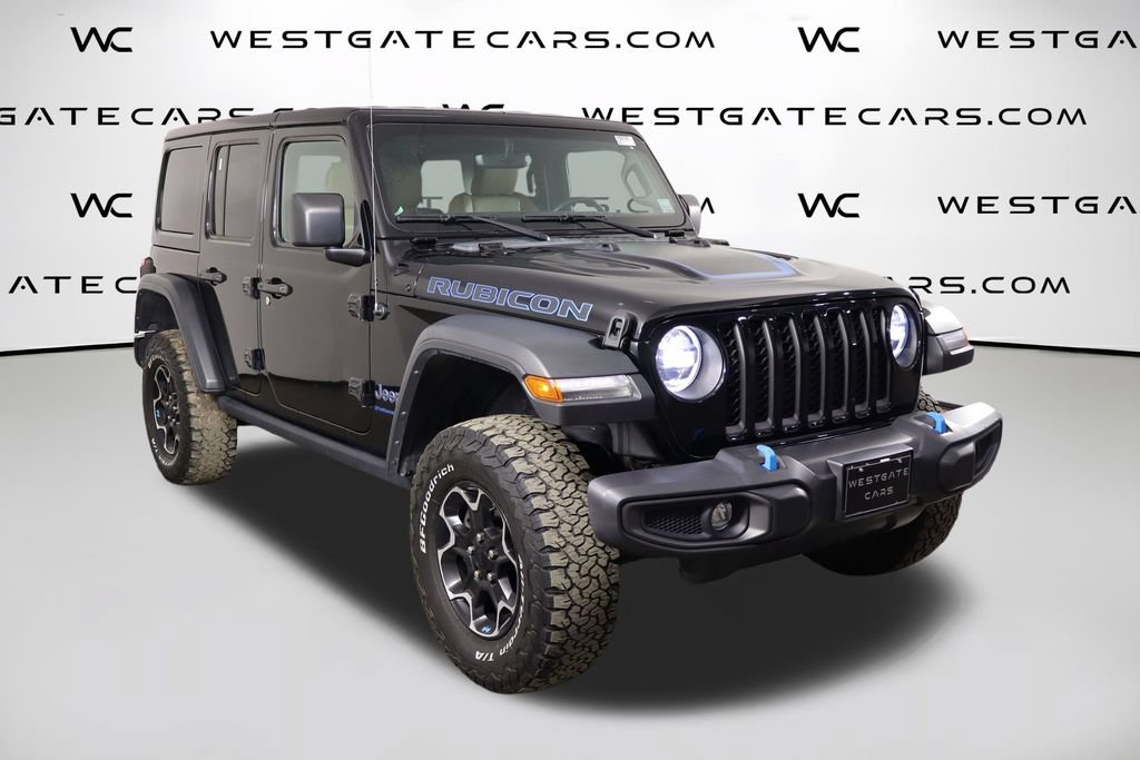 Used 2023 Jeep Wrangler Unlimited Rubicon 4xe w/ Cold Weather Group AWD/4WD image 41
