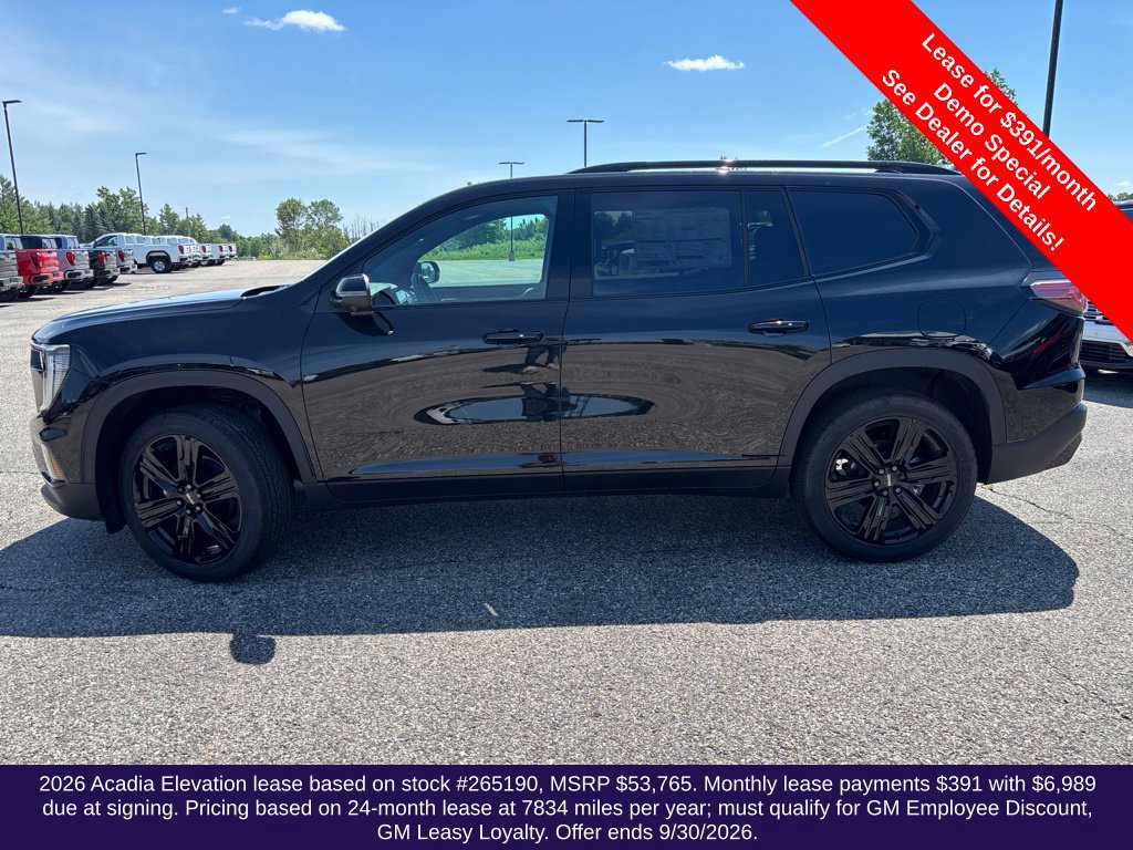 Used 2026 GMC Acadia Elevation w/ Black Edition FWD image 2