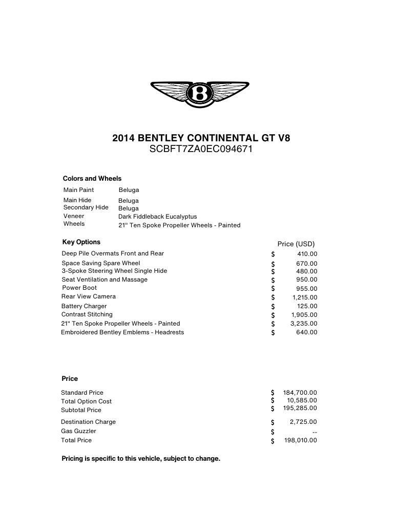 Used 2014 Bentley Continental GT image 21