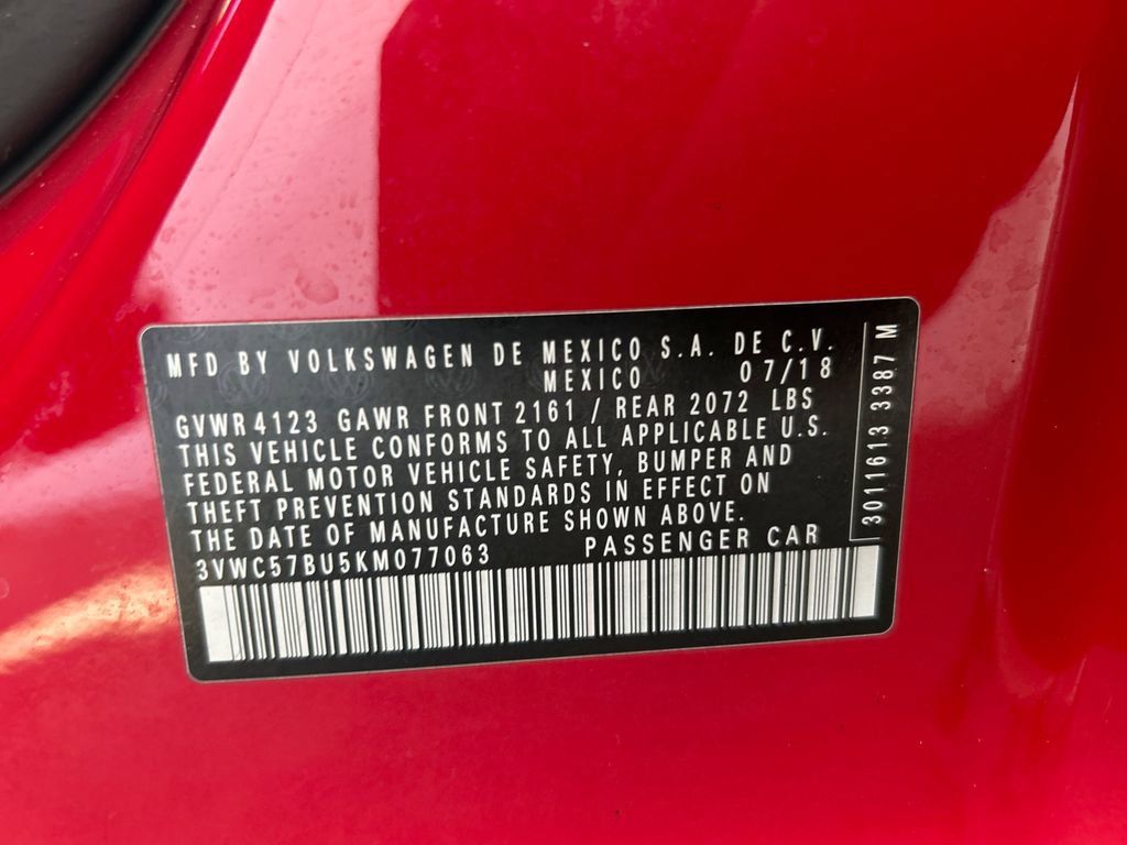 Used 2019 Volkswagen Jetta S w/ Driver Assistance Package image 40