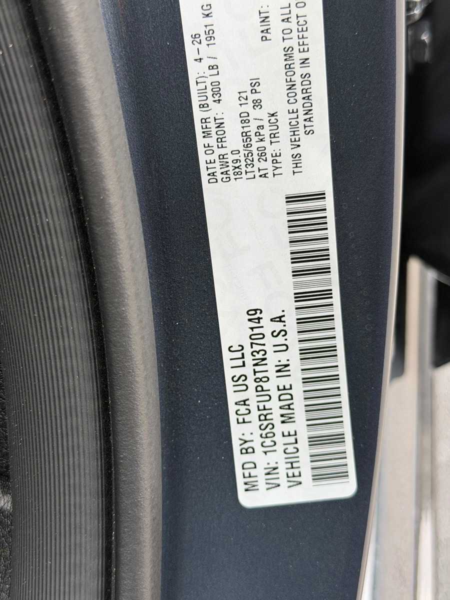 New 2026 RAM 1500 RHO AWD/4WD image 36