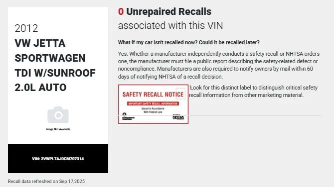 Used 2012 Volkswagen Jetta TDI image 35