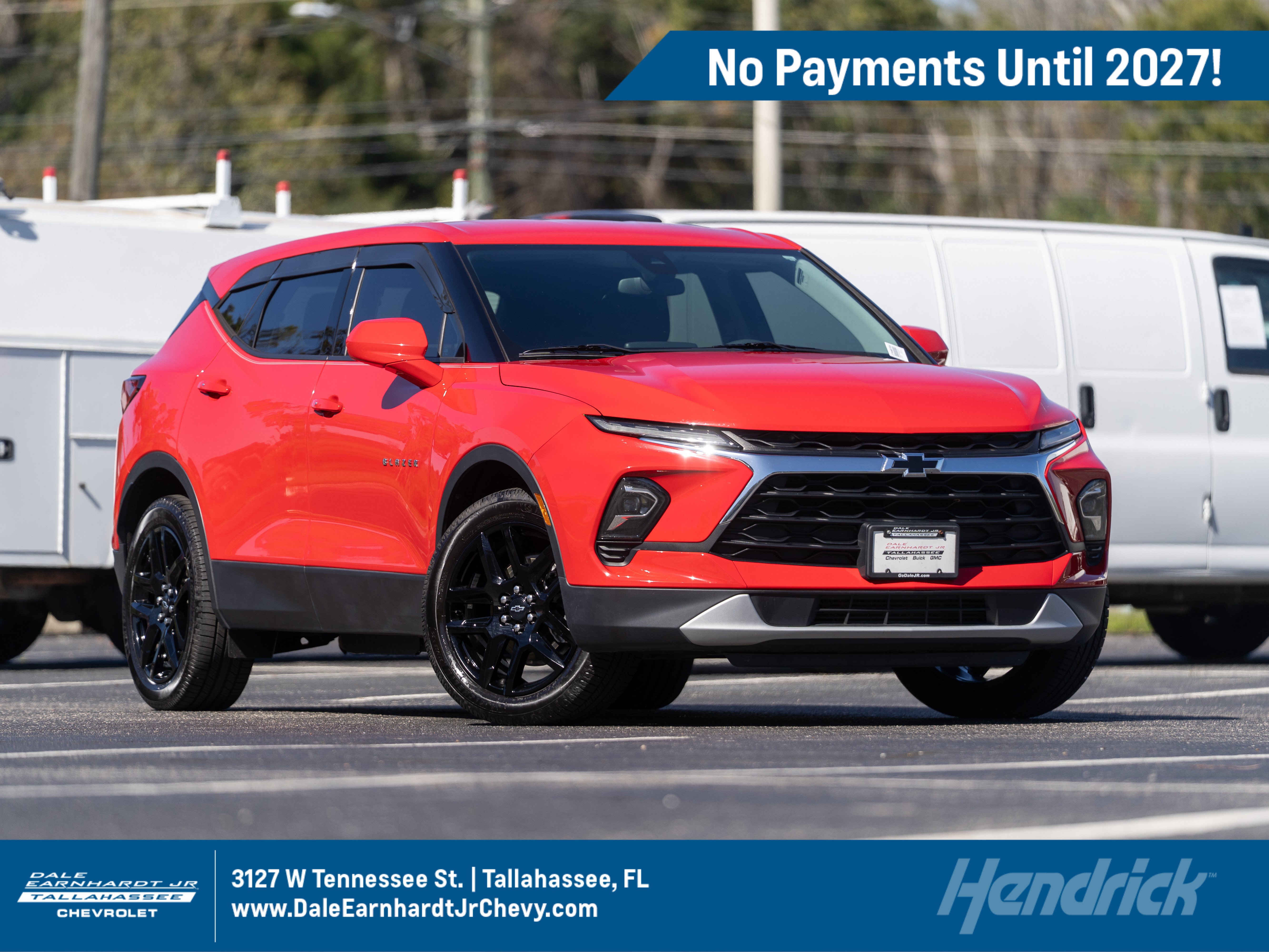 Used 2023 Chevrolet Blazer LT w/ LPO, Black Grille Bar Package FWD image 1
