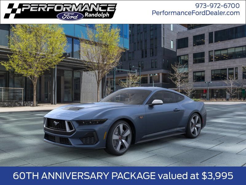 New 2025 Ford Mustang GT Premium w/ 60th Anniversary Package