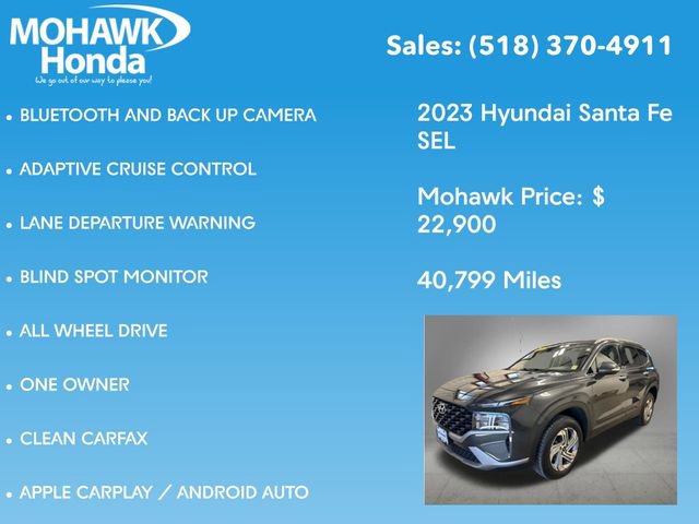 Used 2023 Hyundai Santa Fe SEL AWD/4WD image 7