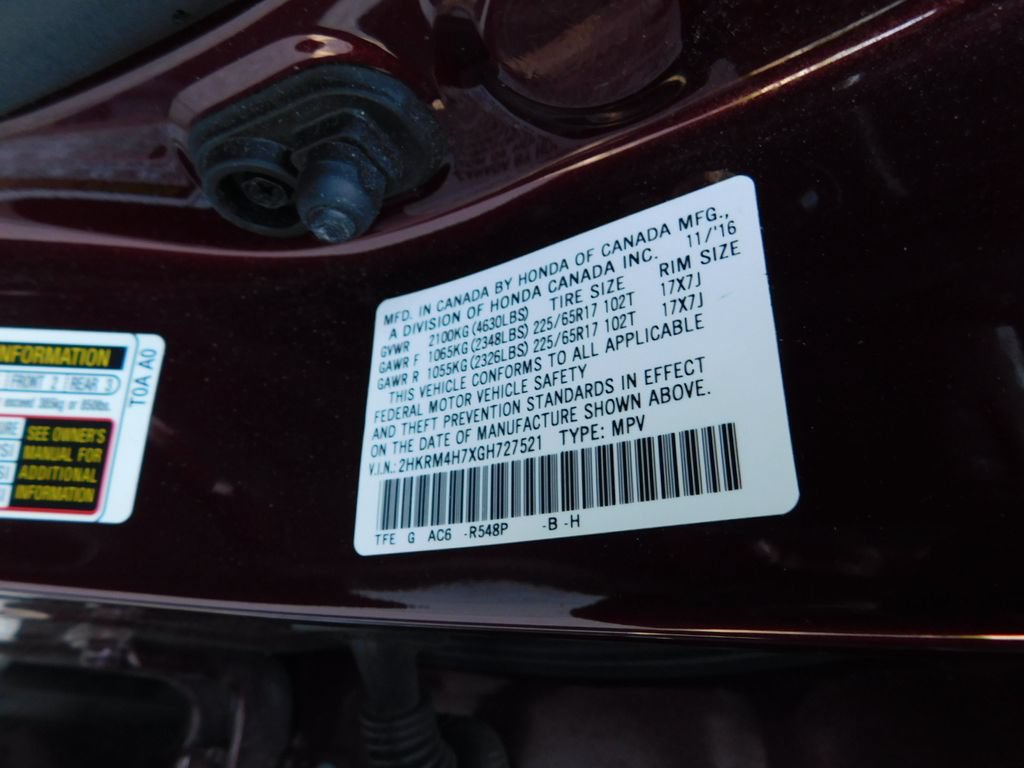 Used 2016 Honda CR-V EX-L image 9
