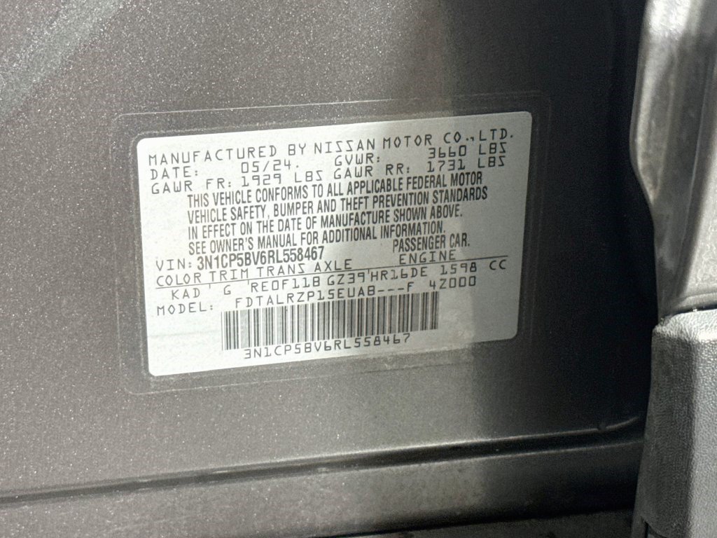 Used 2024 Nissan Kicks S FWD image 39