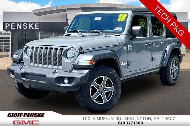 Used 2018 Jeep Wrangler Unlimited Sport S
