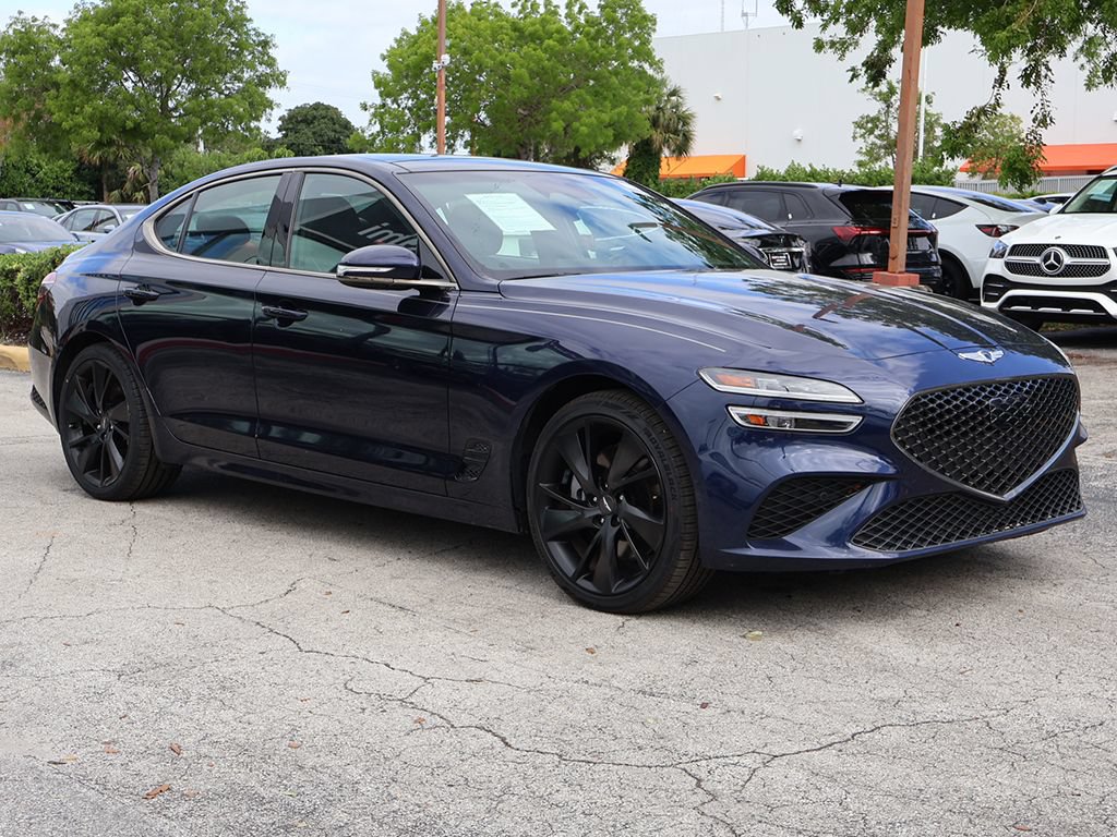 Used 2023 Genesis G70 3.3T w/ Sport Advanced Package RWD image 2