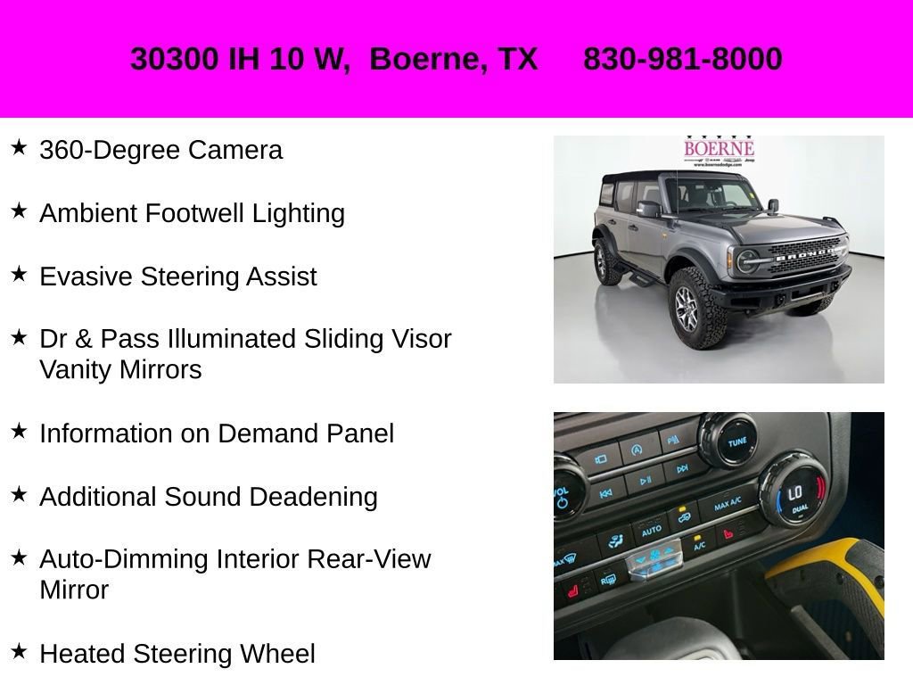 Used 2024 Ford Bronco Badlands image 39