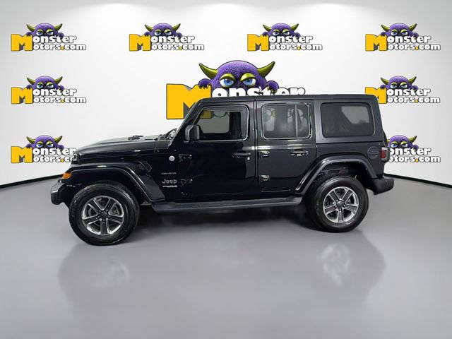 Used 2021 Jeep Wrangler Unlimited Sahara w/ Uconnect 4C Nav & Sound Group image 8