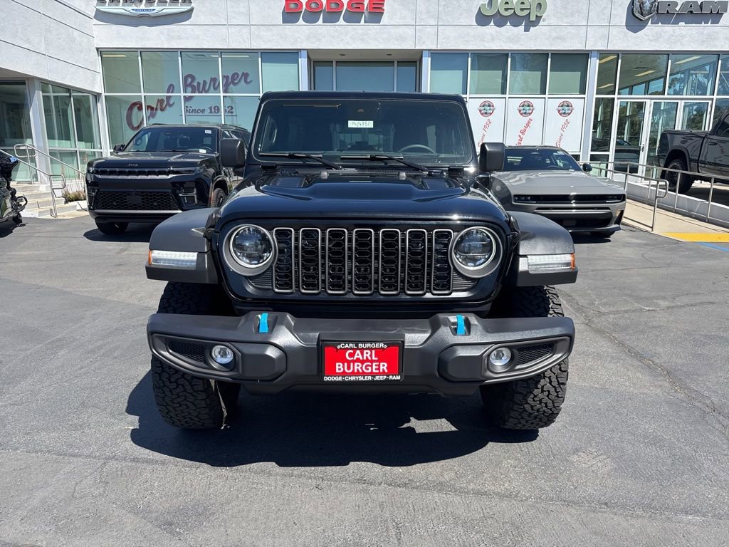 Certified 2025 Jeep Wrangler Unlimited Rubicon 4xe w/ Safety Group image 2