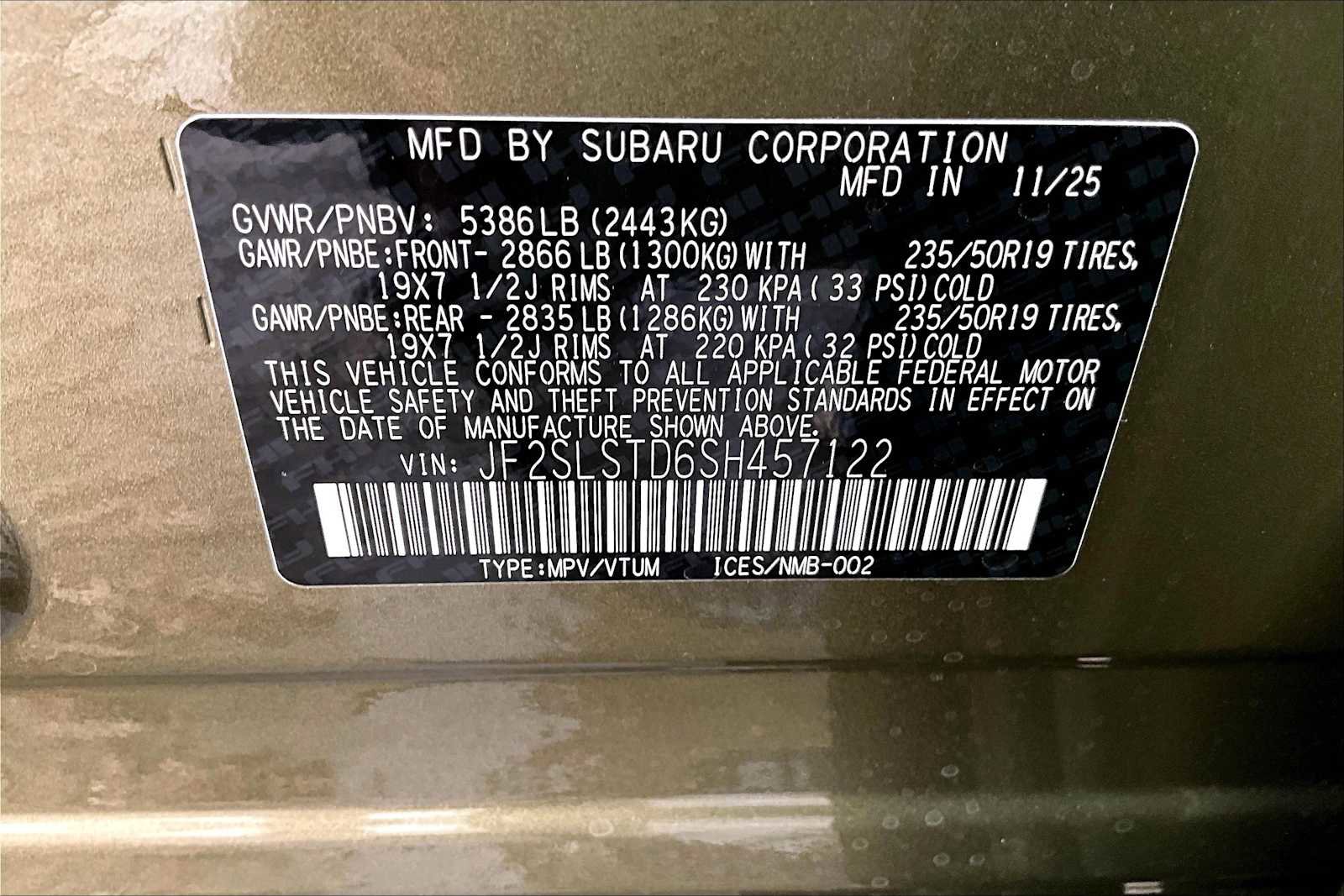 New 2025 Subaru Forester Touring image 18