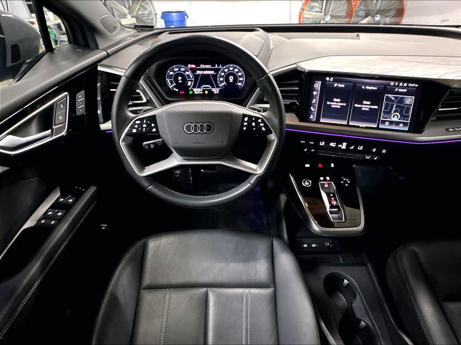 Used 2023 Audi Q4 e-tron Prestige w/ Black Optic Package AWD/4WD image 8