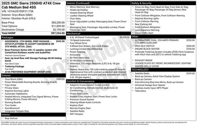 Used 2025 GMC Sierra 2500 AT4X image 20