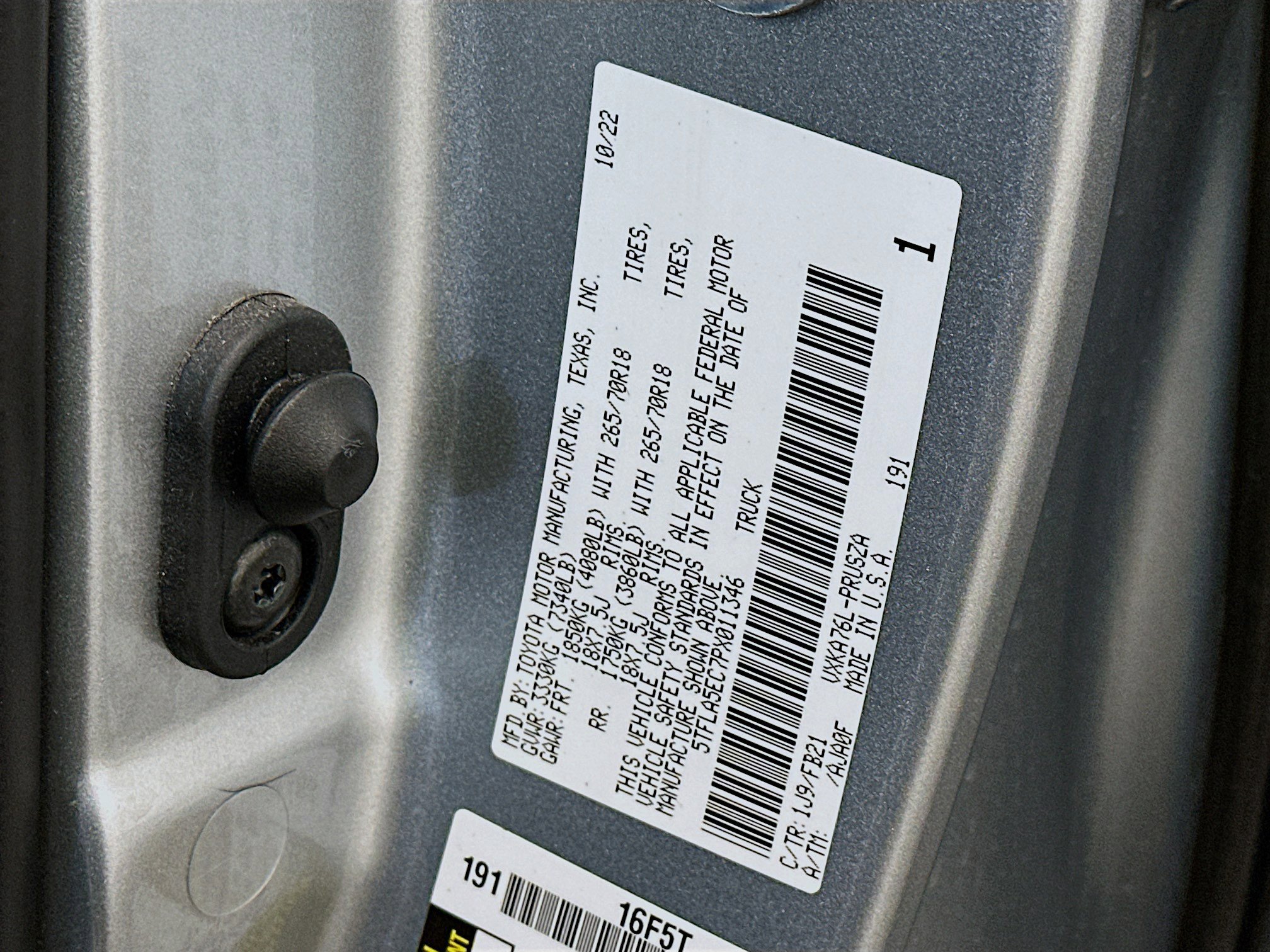 Used 2023 Toyota Tundra SR5 w/ TRD Off-Road Package image 12