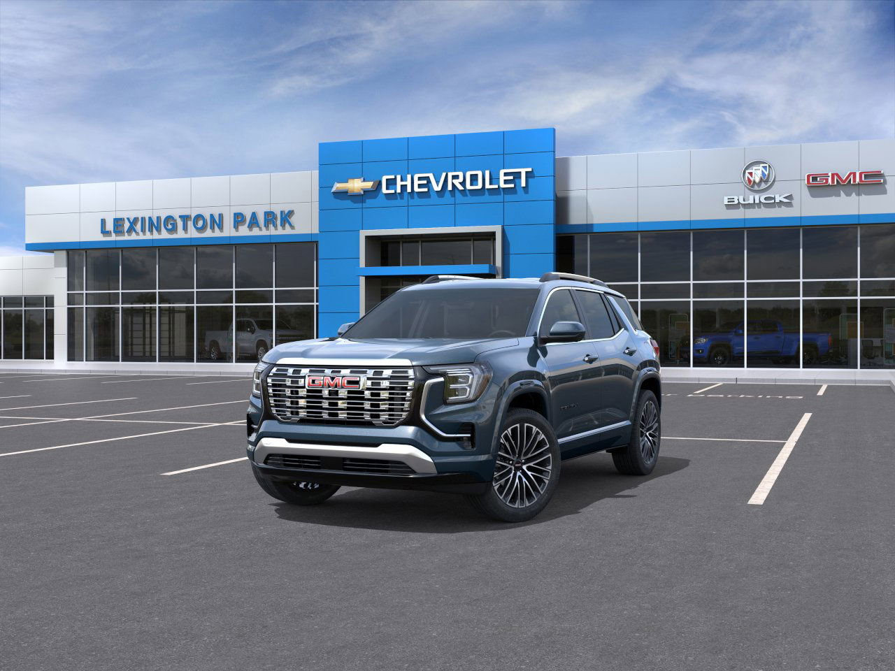 New 2026 GMC Terrain Denali w/ LPO, Black Badging Package image 8