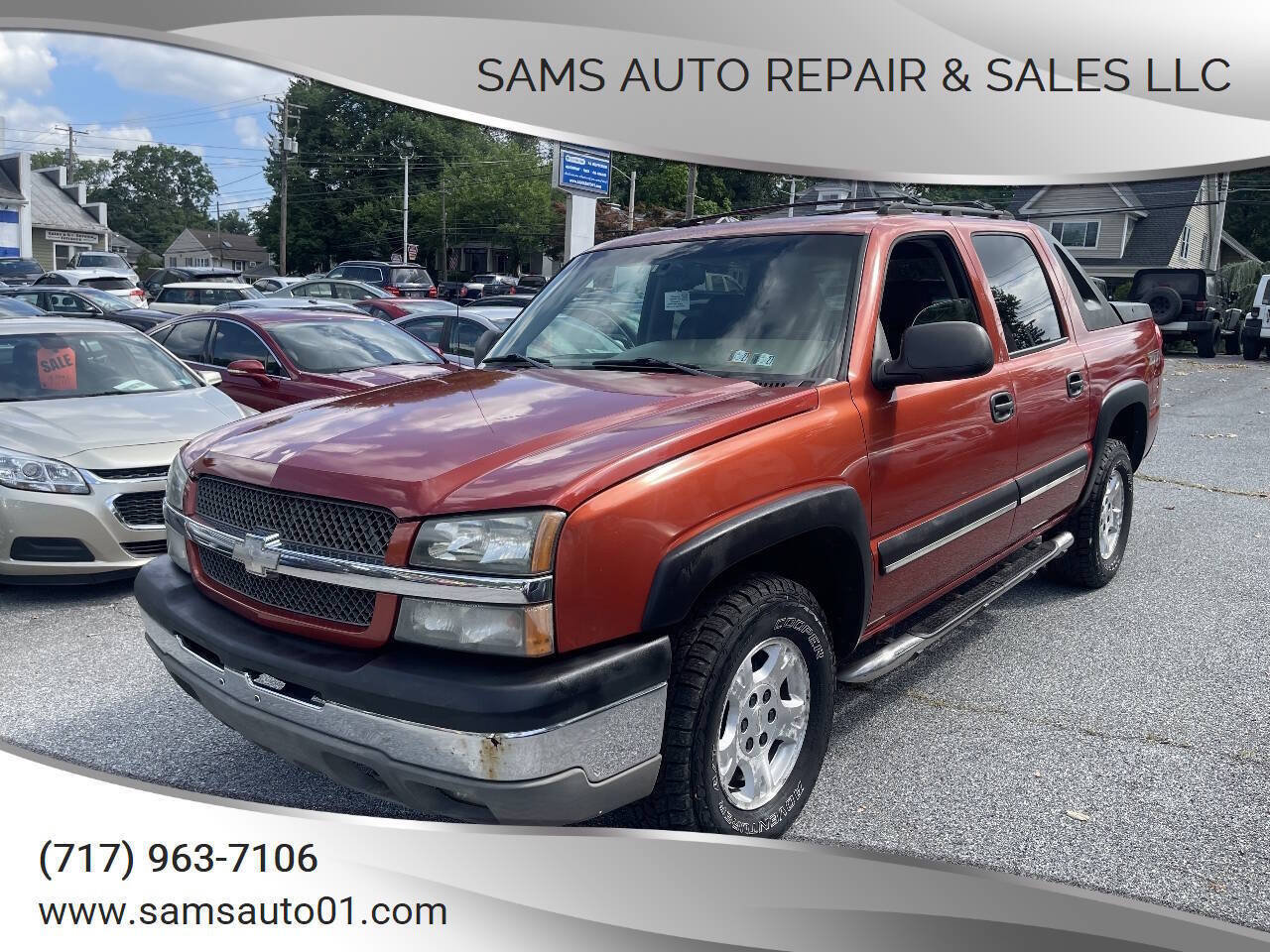 Used 2003 Chevrolet Avalanche 4x4 w/ Suspension Package, Off-Road