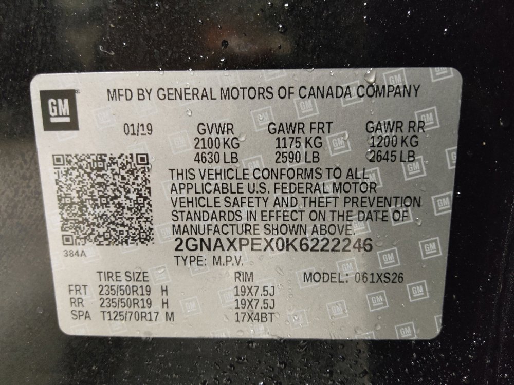 Used 2019 Chevrolet Equinox Premier FWD image 33