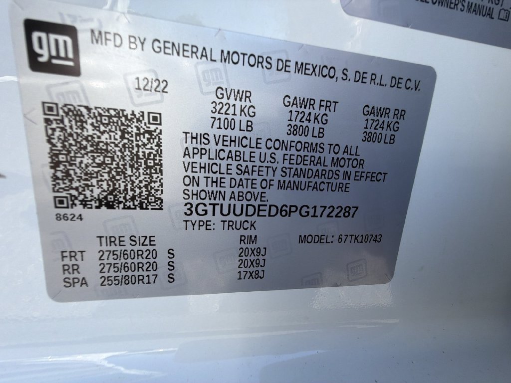 Used 2023 GMC Sierra 1500 SLT w/ SLT Premium Package AWD/4WD image 29