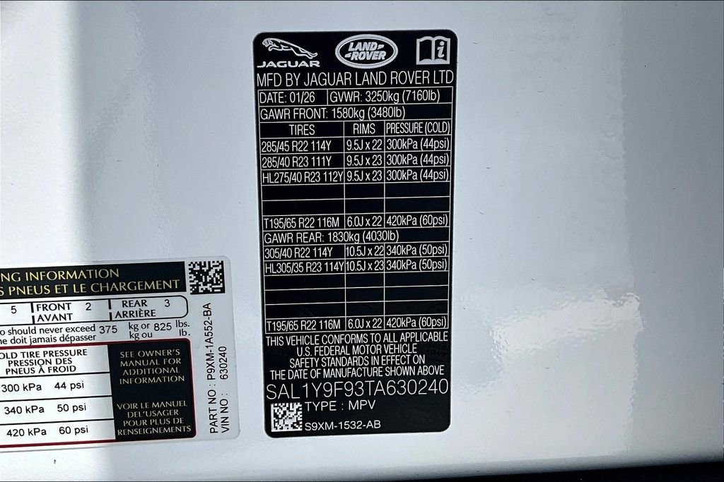 New 2026 Land Rover Range Rover Sport SV image 8