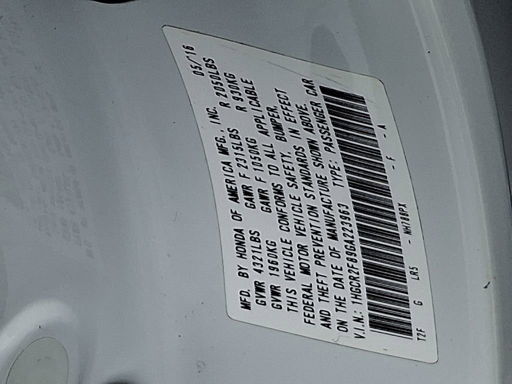 Used 2016 Honda Accord EX-L image 30
