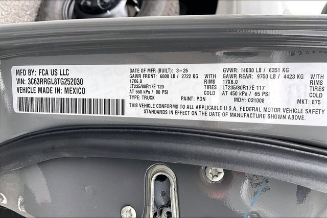 Certified 2026 RAM 3500 Tradesman AWD/4WD image 36