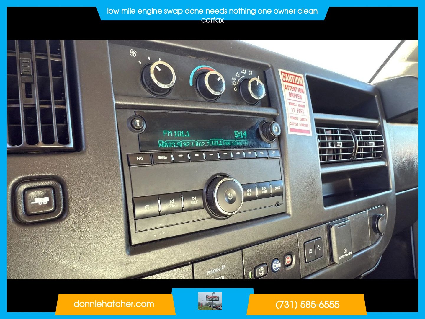 Used 2022 GMC Savana 3500 w/ Driver Convenience Package image 14