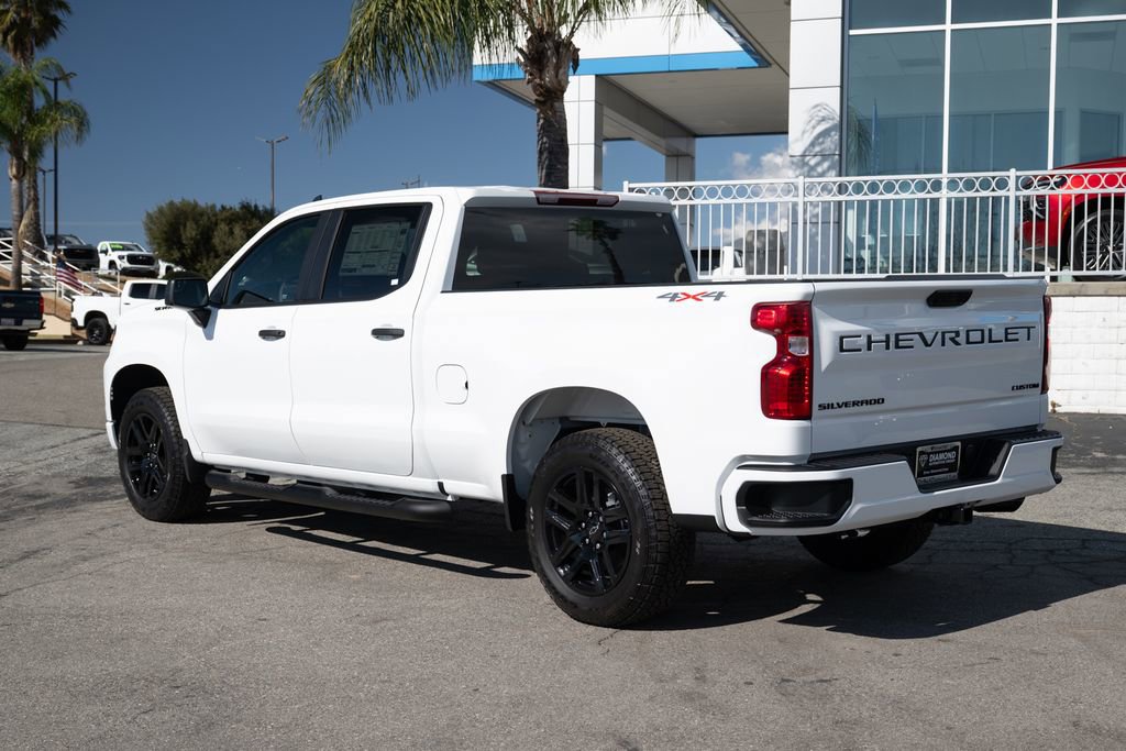 New 2026 Chevrolet Silverado 1500 Custom w/ Turbomax Blackout Package AWD/4WD image 7
