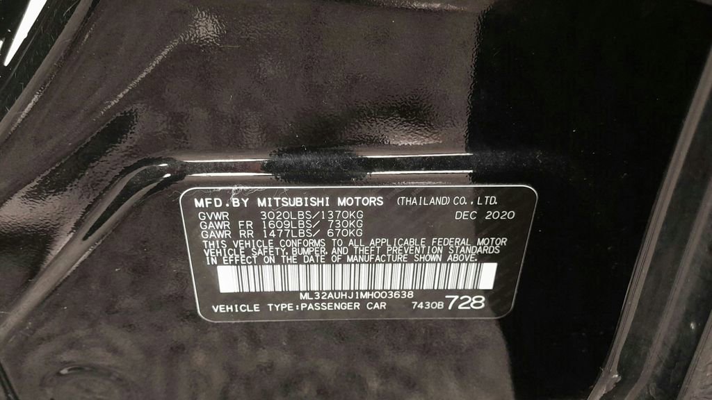 Used 2021 Mitsubishi Mirage ES FWD image 17