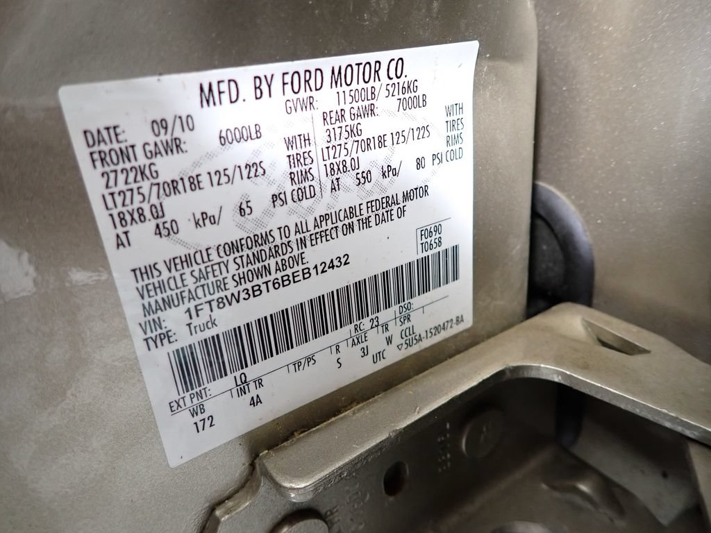 Used 2011 Ford F350 Lariat w/ Lariat Interior Pkg AWD/4WD image 46