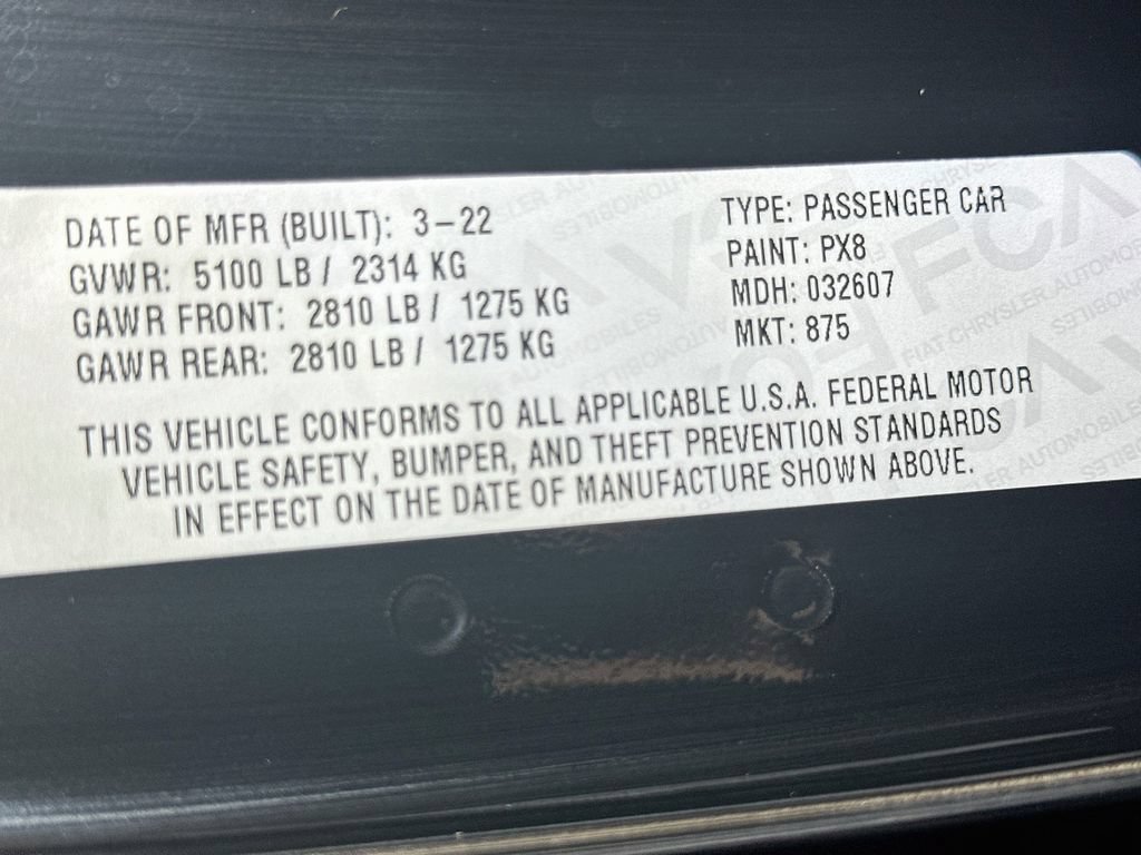 Certified 2022 Dodge Charger SXT w/ Blacktop Package RWD image 28