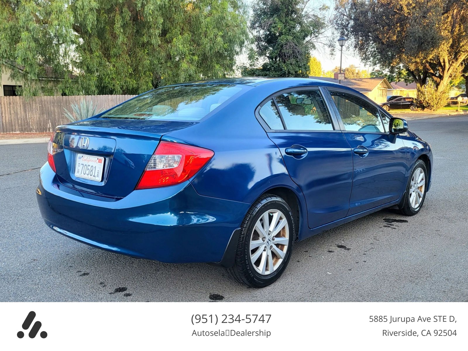 Used 2012 Honda Civic EX image 10