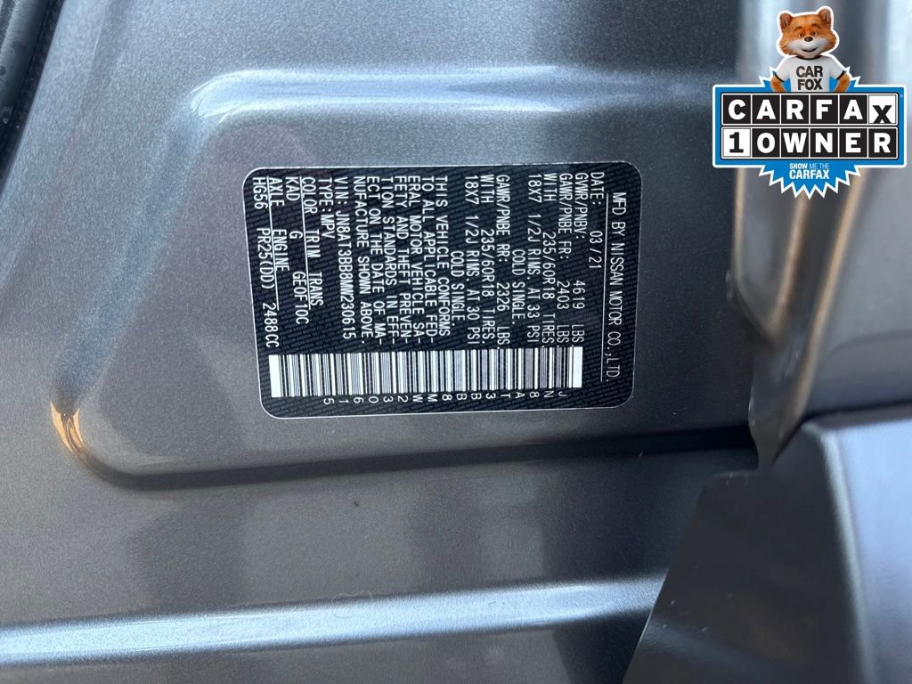 Used 2021 Nissan Rogue SV w/ Premium Package image 34