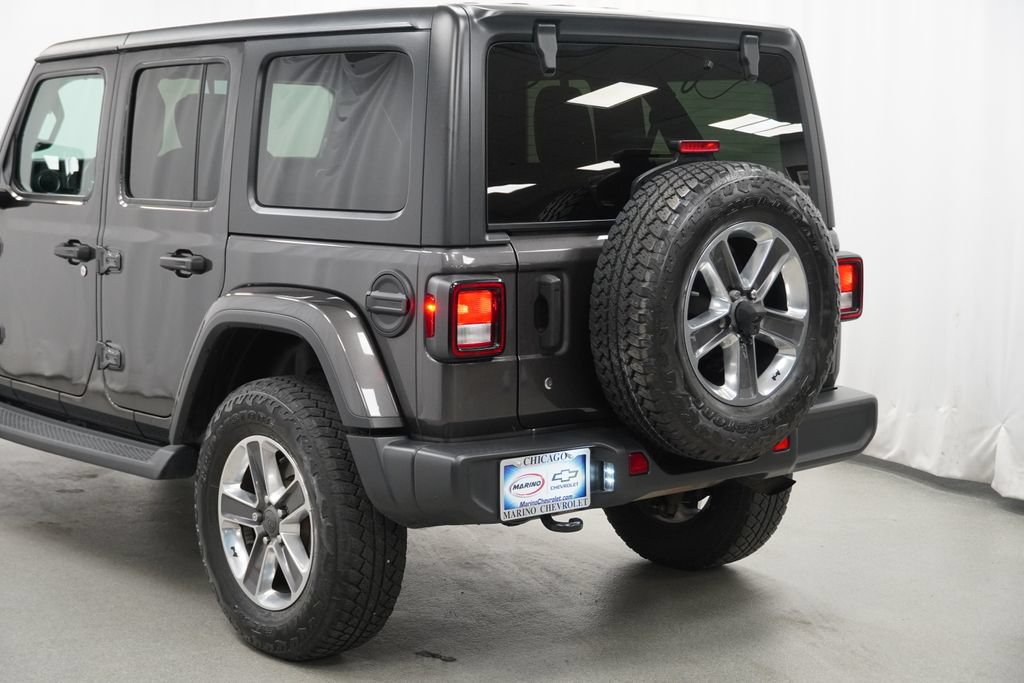 Used 2020 Jeep Wrangler Unlimited Sahara w/ Cold Weather Group AWD/4WD image 40