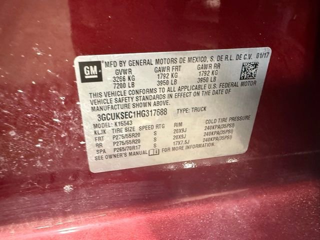 Used 2017 Chevrolet Silverado 1500 LTZ w/ Sport Package image 25